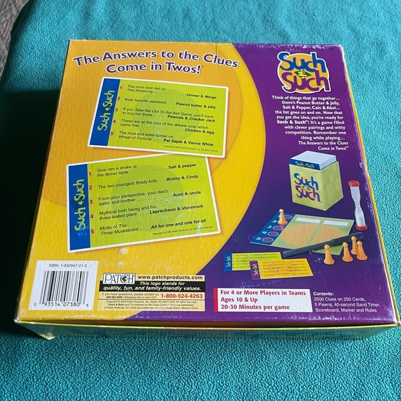 Such & Such Game - Picture 2 of 3